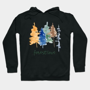Forest Love Nature Trees Hoodie